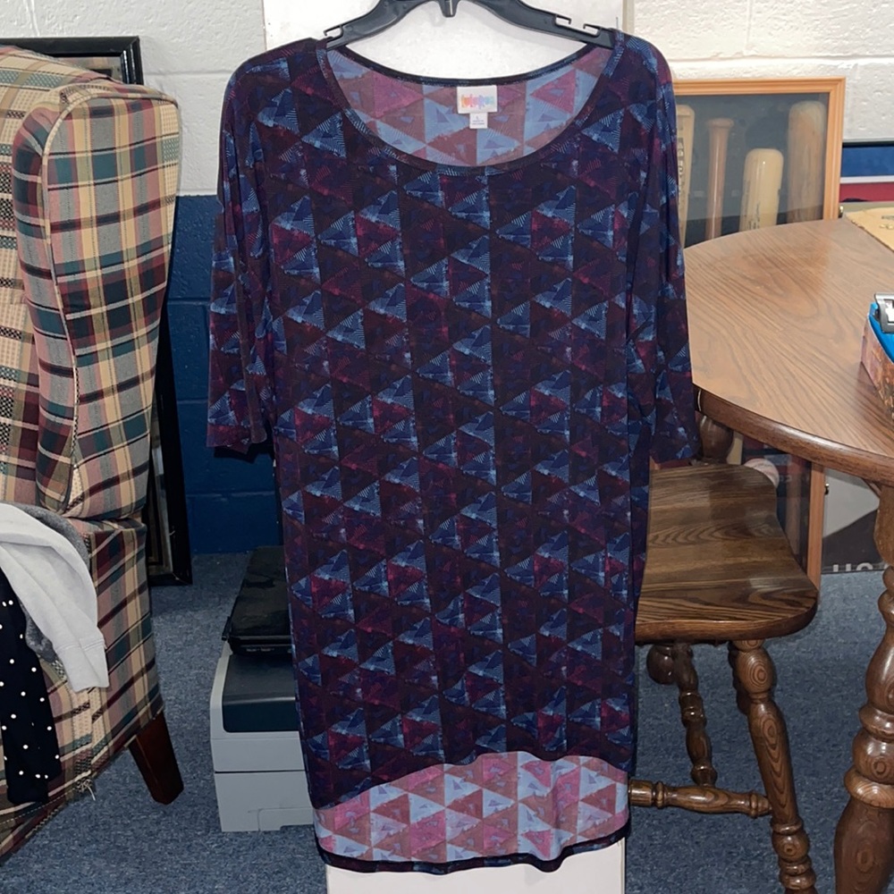 lularoe high low short sleeve top